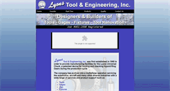 Desktop Screenshot of lyonstoolandengineering.com